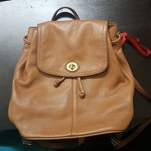 Coach backpack purse